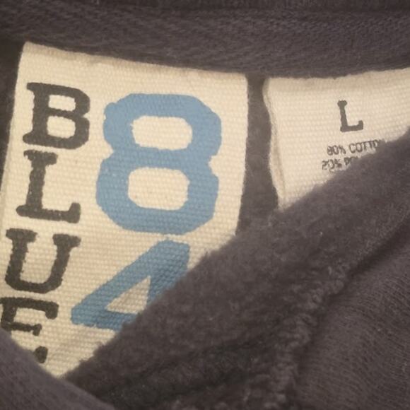 Blue84 Okoboji Long Sleeve Hoodie in Navy Blue – EUC Size Large - Picture 3 of 4